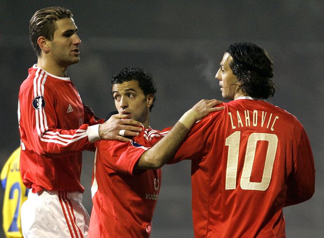Benfica je bila zadnja Zlatkova postaja v igralski karieri.  FOTO: Yves Herman/Reuters