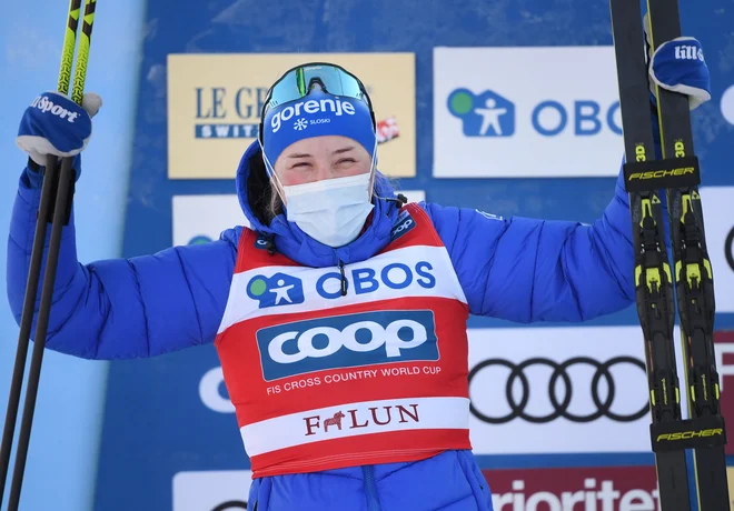 Lampičevi je 33 stotink zmanjkalo za zmago. FOTO: Fredrik Sandberg/AFP
