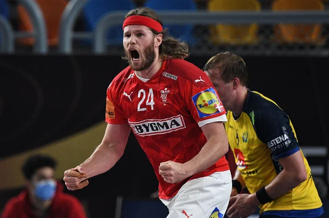 Mikkel Hansen je Dansko popeljal do novega naslova. FOTO:&nbsp; FOTO: Anne-christine Poujoulat/AFP