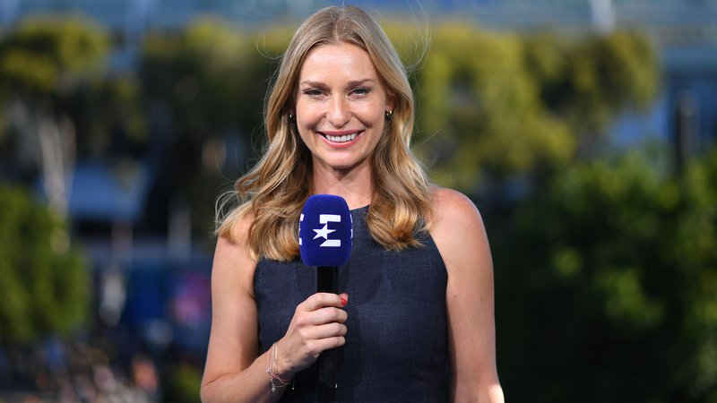 Fotografija: Barbara Schett, nekoč 7. igralka lestvice WTA, se je uveljavila kot odlična strokovna komentatorka. FOTO: Eurosport