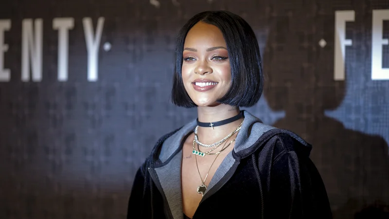 Fotografija: Pevka Rihanna. FOTO: Eduardo Munoz/Reuters