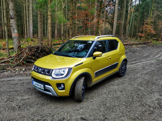 Suzuki ignis je eden redkih res malih avtov, ki so še v prodaji. FOTO: Staš Ivanc