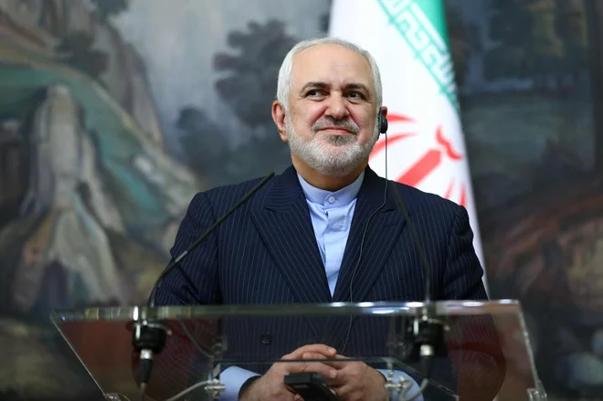 Iranski zunanji minister Mohamed Džavad Zarif. FOTO: AFP