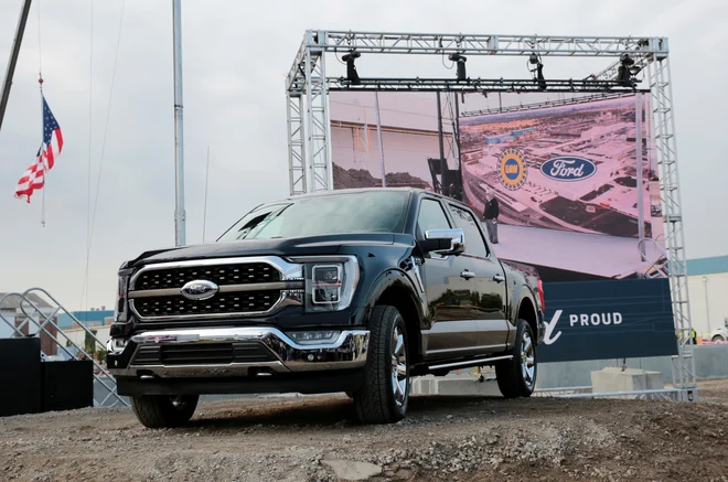 Fordov veliki poltovornjak F 150 je že vrsto let ameriški prodajni prvak.<br />
Foto Rebecca Cook/Reuters