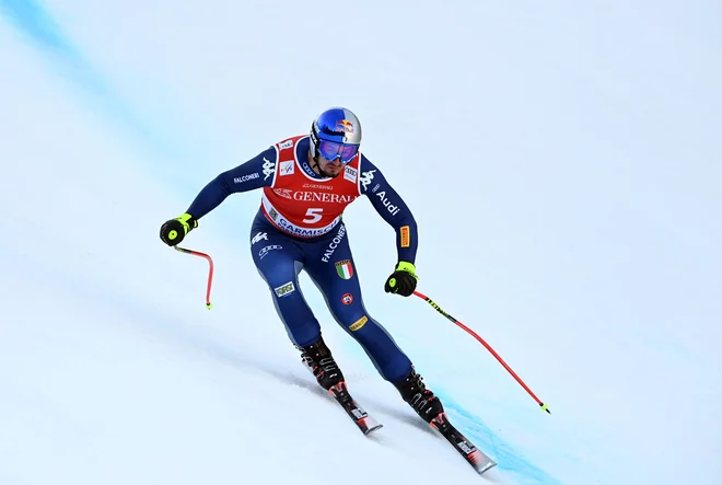 Dominik Paris je pred domačim SP v pravi smukaški formi. FOTO: Christof Stache/AFP