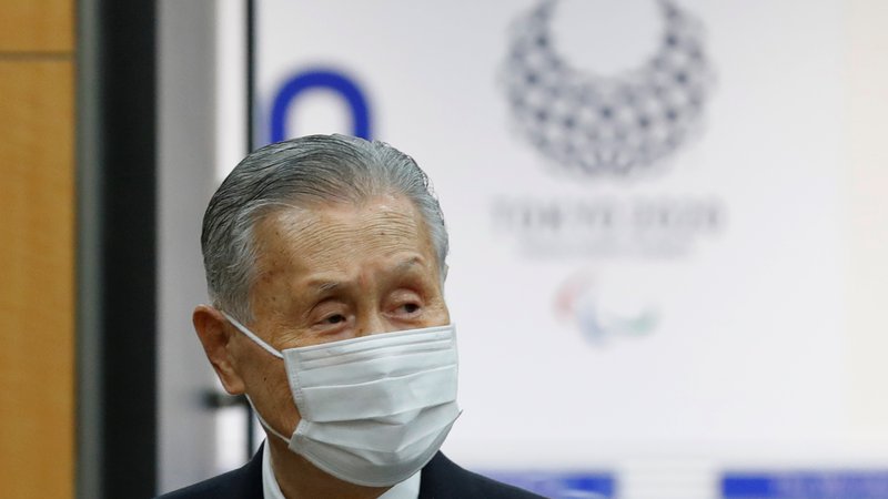 Fotografija: Predsednik organizacijskega odbora poletnih olimpijskih iger v Tokiu Yoshiro Mori je razburkal javnost s seksističnimi opazkami. FOTO: Kim Kyung-hoon/Reuters