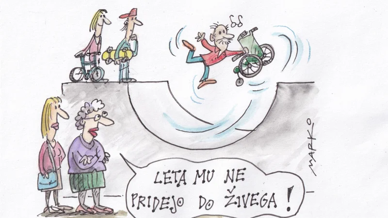 Fotografija: Karikatura Marko Kočevar