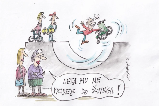 Karikatura Marko Kočevar