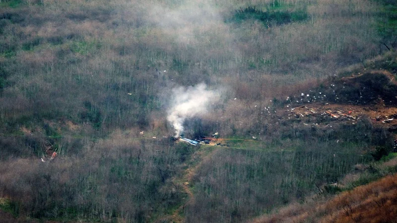 Fotografija: Tragična nesreča se je zgodila 26. januarja lani pri Calabasasu. FOTO: Ringo Chiu/Reuters