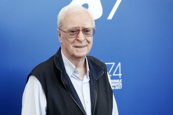 Sir Michael Caine septembra 2017 na beneškem mednarodnem filmskem festivalu. FOTO: Shutterstock