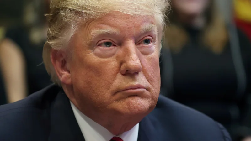 Fotografija: Nekdanji ameriški predsednik Donald trump je že drugilč obtožen v kongresu. Foto Leah Millis Reuters