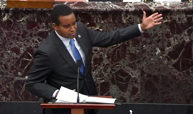 Demokratski tožilec Joe Neguse. Foto U.s. Senate Tv Via Reuters