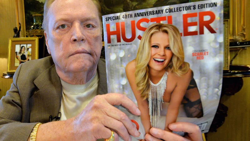 Fotografija: Veliko sodnih bojev Larryja Flynta okrog prvega amandmaja k ameriški ustavi, ki zagotavlja svobodo izražanja, je dokumentiranih v filmu iz leta 1996 Ljudstvo proti Larryju Flyntu. FOTO: Mark Ralston/AFP