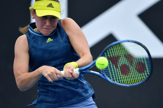 Kaja Juvan je dosegla še peto zaporedno zmago na letošnjem OP Avstralije. FOTO: Paul Crock/AFP