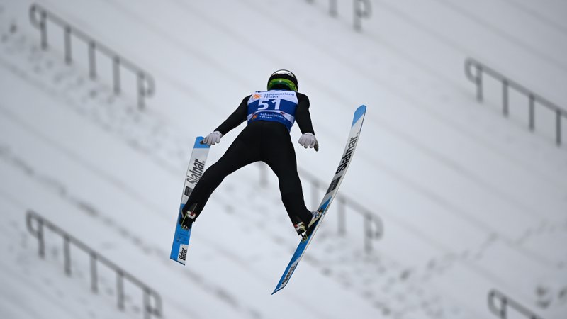 Fotografija: Anže Lanišek je bil najboljši med šesterico Slovencev. FOTO: Ina Fassbender/AFP