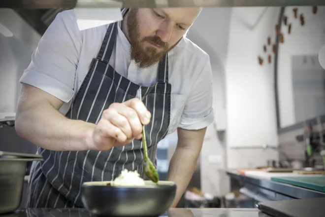 Chef Ryan Craig. FOTO: Uroš Hočevar/Delo