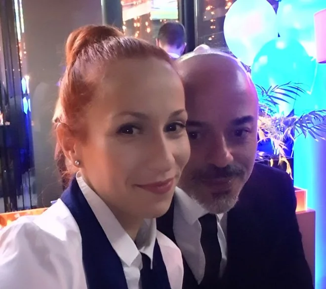 Sanja Rađenović in Vladimir Dobrev. FOTO: Bistro Linda