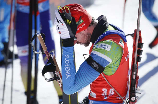 Jakov Fak je zaenkrat največji dolžnik pri slovenski vrsti. FOTO: Matej Družnik/Delo