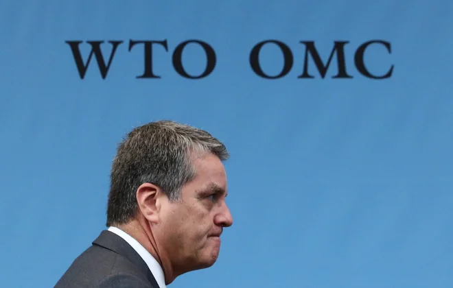 Roberto Azavedo je avgusta lani odstopil, leto pred iztekom mandata. FOTO: Denis Balibouse/Reuters