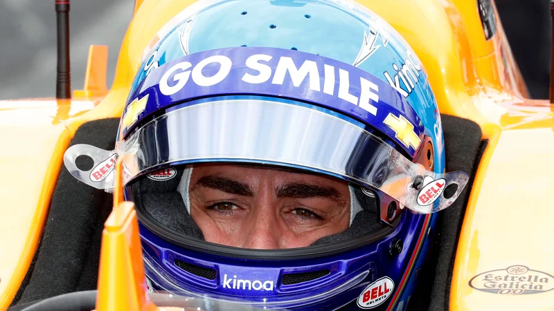 Fotografija: Fernando Alonso se je preizkusil v seriji indy. FOTO: Brian Spurlock/USA TODAY Sports