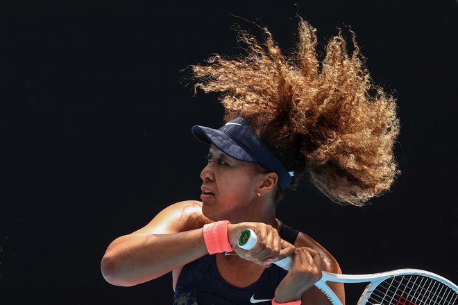 Če se bo tradicija ponovila, bo Japonka Naomi Osaka, prva polfinalistka letošnjega prvega velikega slama, tudi zmagovalka teniškega turnirja v Melborunu. FOTO: David Gray/AFP