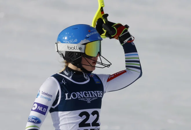 Meta Hrovat je zelo dobro smučala v kvalifikacijah. FOTO: Leonhard Foeger/Reuters