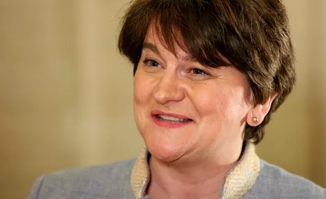 Voditeljica sranke DUP Arlene Foster. FOTO: Paul Faith/AFP