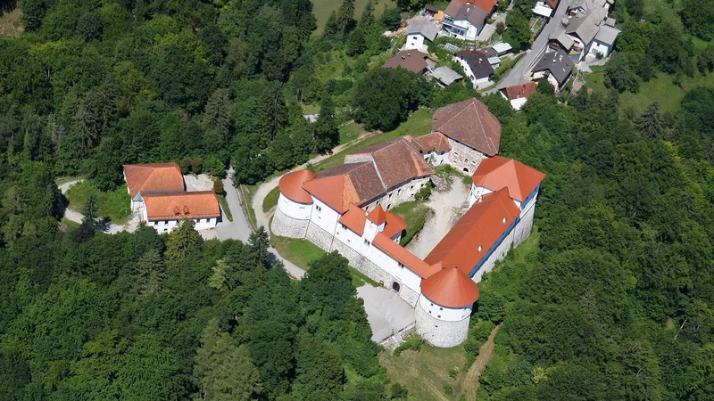 Fotografija: Grad Turjak je bil tudi pred epidemijo zaradi vrste nedorečenosti večino časa zaprt. Foto Primož Hieng