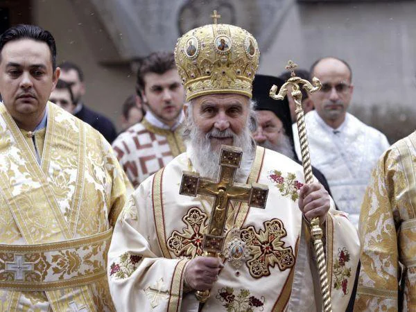 SPC na čelu s patriarhom Irinejem je bila Vučićeva zaveznica.<br />
FOTO: Ivan Milutinović/Reuters
