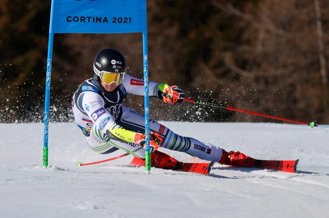 Rok Ažnoh je Sloveniji prismučal edino točko v ekipni konkurenci. FOTO: Leonhard Foeger/Reuters