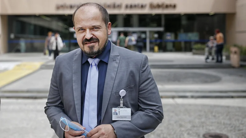 Fotografija: Za ministrsko funkcijo je Poklukarja snubila že prejšnja vlada. FOTO: Blaž Samec/Delo