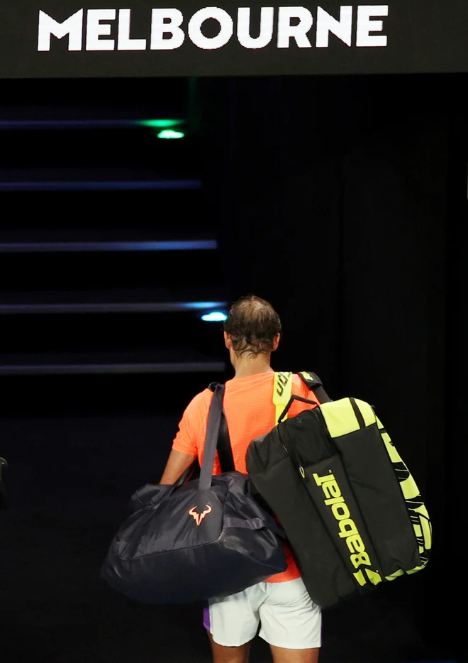 Rafael Nadal bo počakal naslednjo priložnost. FOTO: Loren Elliott/ Reuters
