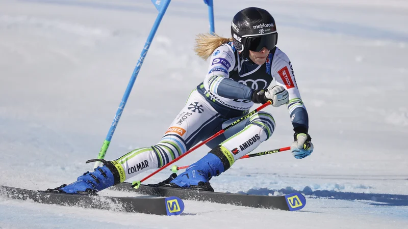 Fotografija: Ana Bucik tokrat ni zbodla, švedske, tekmice. FOTO: Leonhard Foeger/Reuters