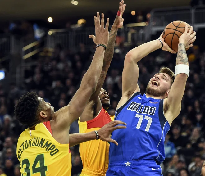 Luka Dončić navdušuje na oni strani Atlantika.&nbsp; FOTO: Reuters