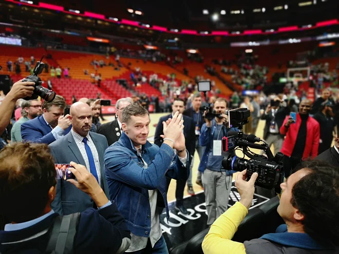 Goran Dragić je navdušil slovenske navijače. FOTO: Petra Kalan