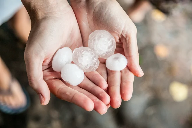 Toča v naslednjih dneh ni izključena. FOTO: Getty Images/iStockphoto