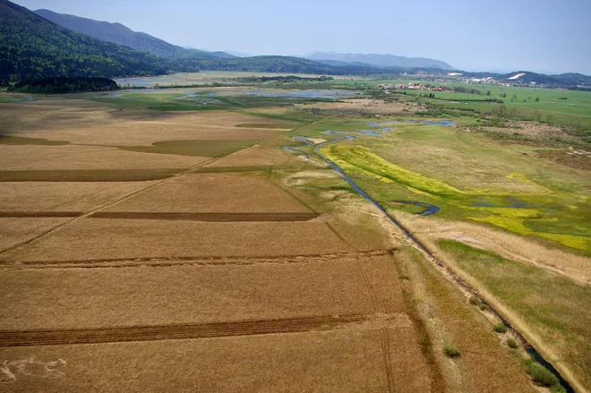 Meandre so pred stoletjem zravnali v ravne struge. Foto: Primož Hieng