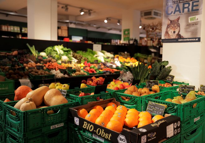 Veganski supermarket na Dunaju. Reuters