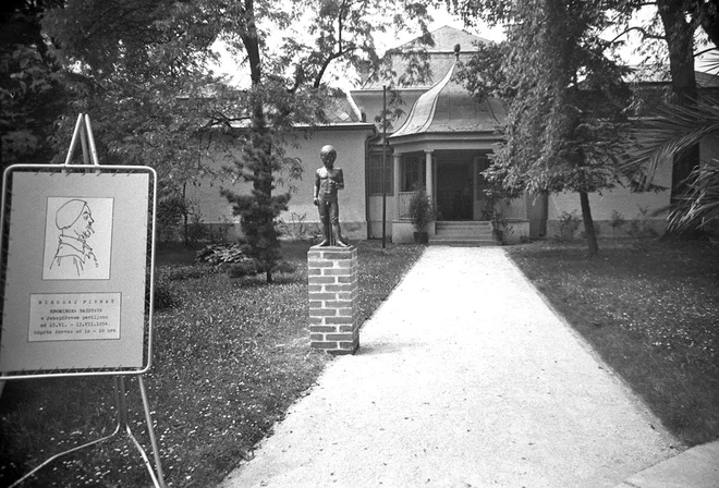 Spominska razstava slikarja Nikolaja Pirnata leta 1954