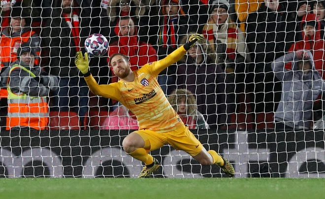 Jan Oblak je velikan Atletica. FOTO: Reuters