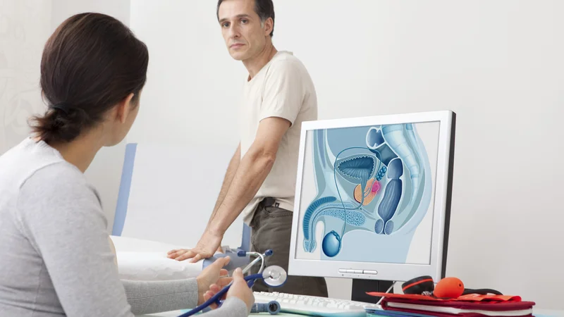 Fotografija: Prostata se začne s starostjo povečevati. FOTO: Shutterstock