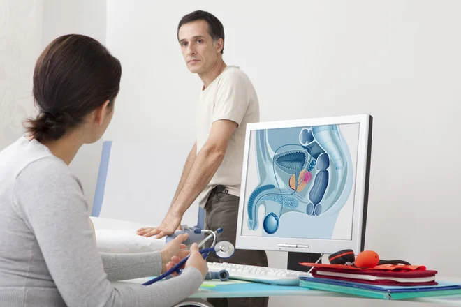 Prostata se začne s starostjo povečevati. FOTO: Shutterstock