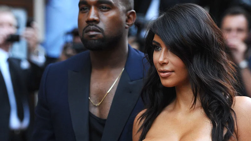 Fotografija: Sta Kanye in Kim tik pred ločitvijo? FOTO: Anthony Harvey, Getty Images