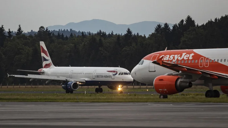 Fotografija: Easyjet. FOTO: Voranc Vogel