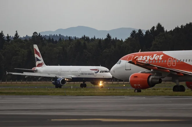 Easyjet. FOTO: Voranc Vogel