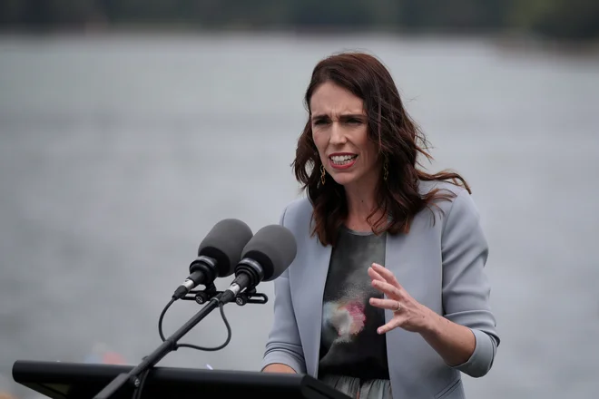 Novozelandska premierka Jacinda Ardern. FOTO: REUTERS / Loren Elliott