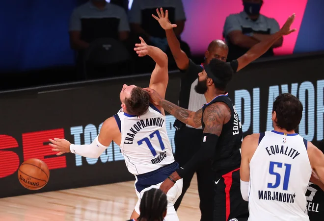 Dončić jih je dobil po glavi. FOTO: Kim Klement, Usa Today Sports