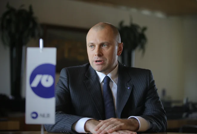 Blaž Brodnjak, predsednik uprave NLB. FOTO: Suhadolnik Jože