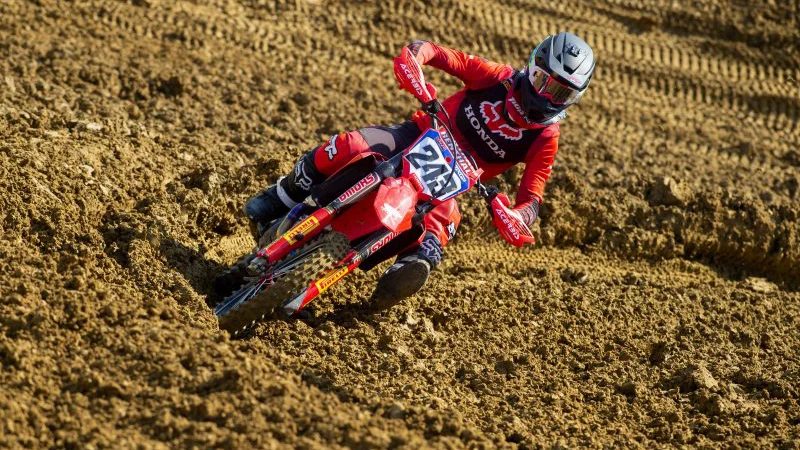 Tim Gajser se že veseli novega naslova. FOTO: Honda Racing