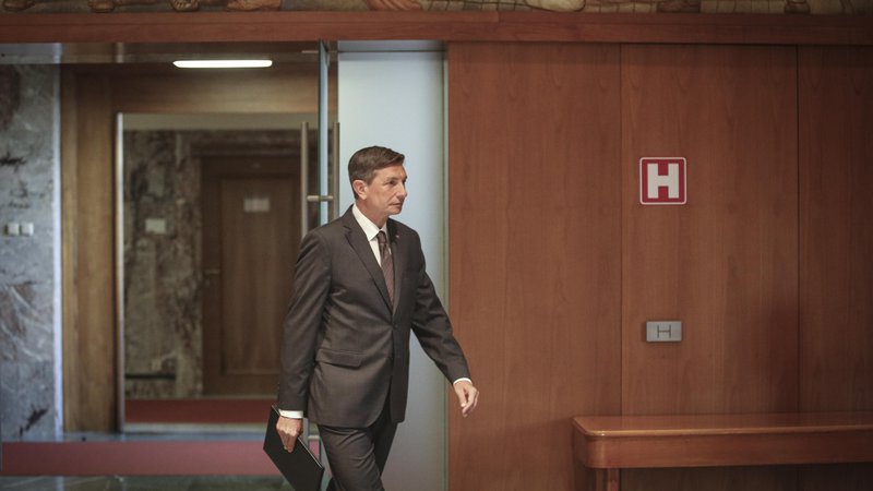 Fotografija: Borut Pahor, predsednik republike. FOTO: Jože Suhadolnik